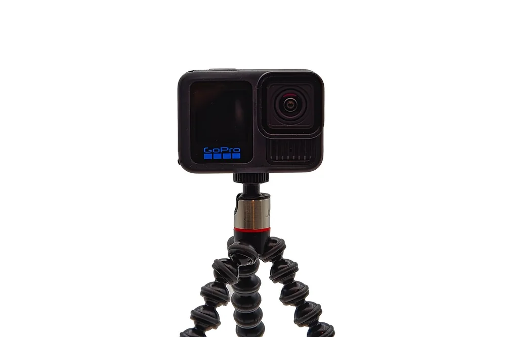 Front view of a GoPro HERO13 Black camera.