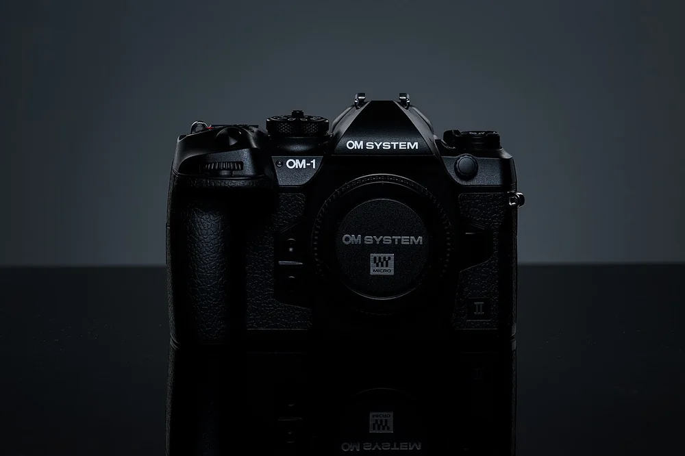 OM System OM-1 Mark II camera. Body-only recommendation: any pictured interchangeable lens or accessory is not included.